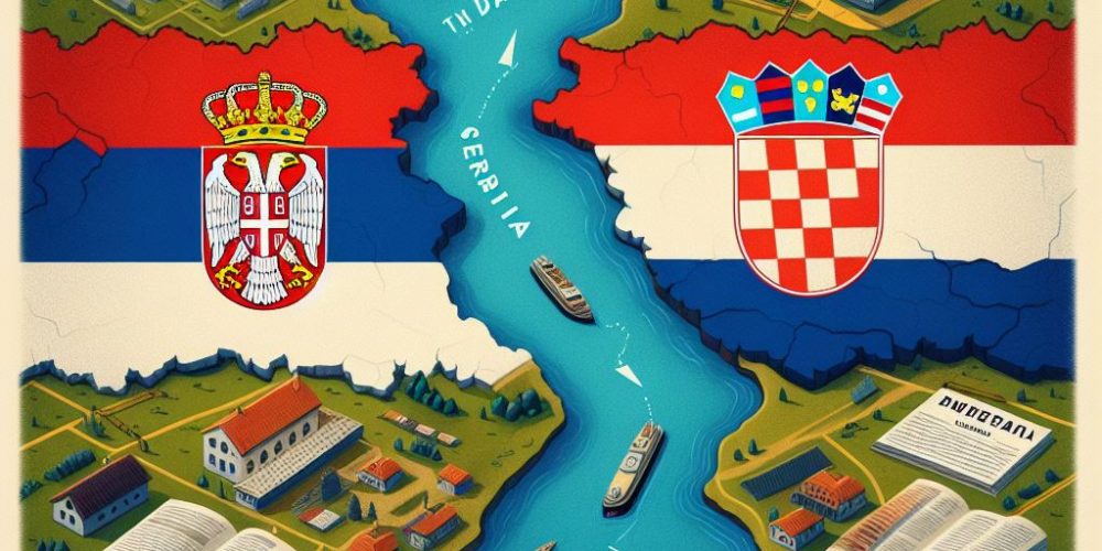 Спорная граница Сербии и Хорватии